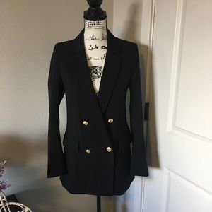 H&M blazer with gold button detail
